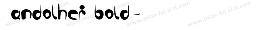 Fandolhei bold字体转换